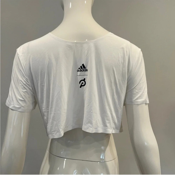 Adidas x Peloton Crop Tee White size small - Picture 8 of 8